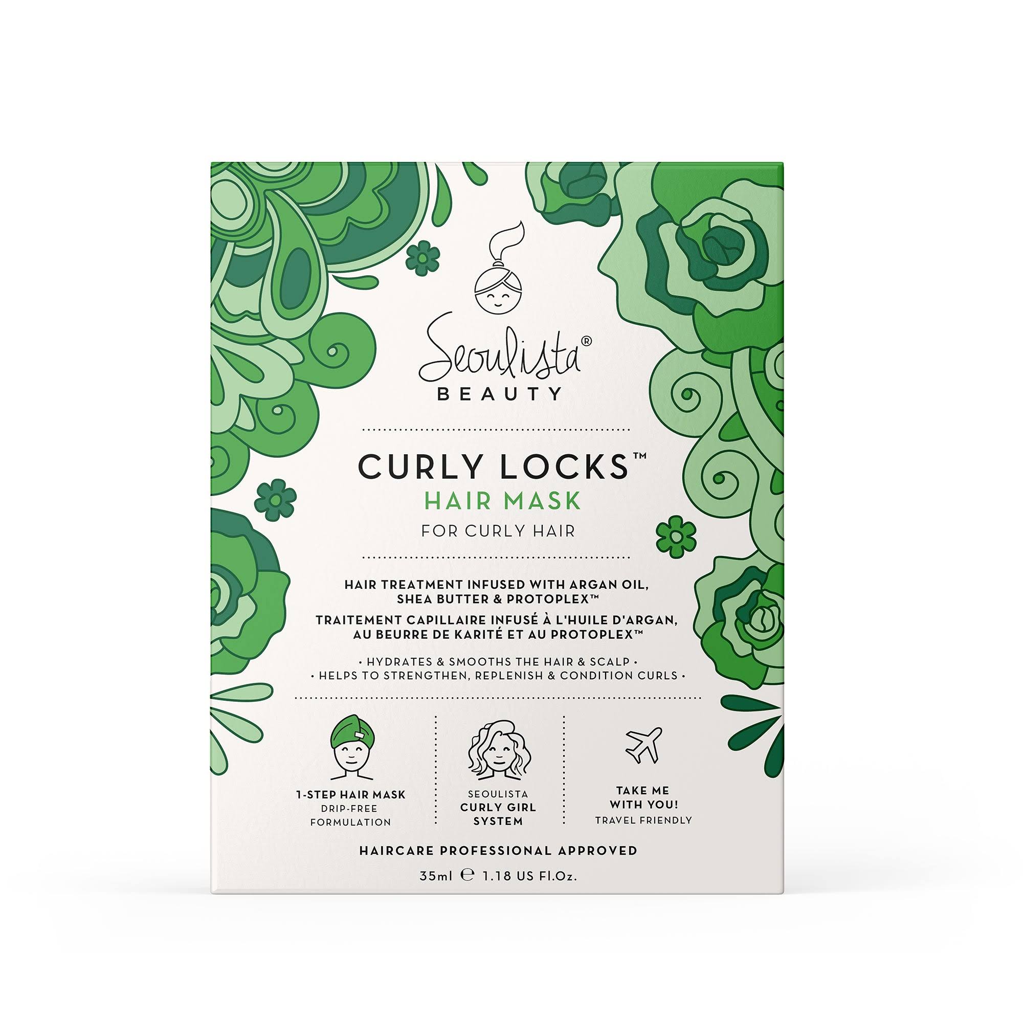 Seoulista Beauty Curly Locks Hair Mask - Curly, Wavy And Textured Hair