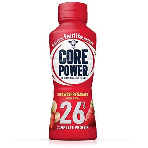Core Power High Protein Milk Shake, Strawberry Banana, 14 FL oz