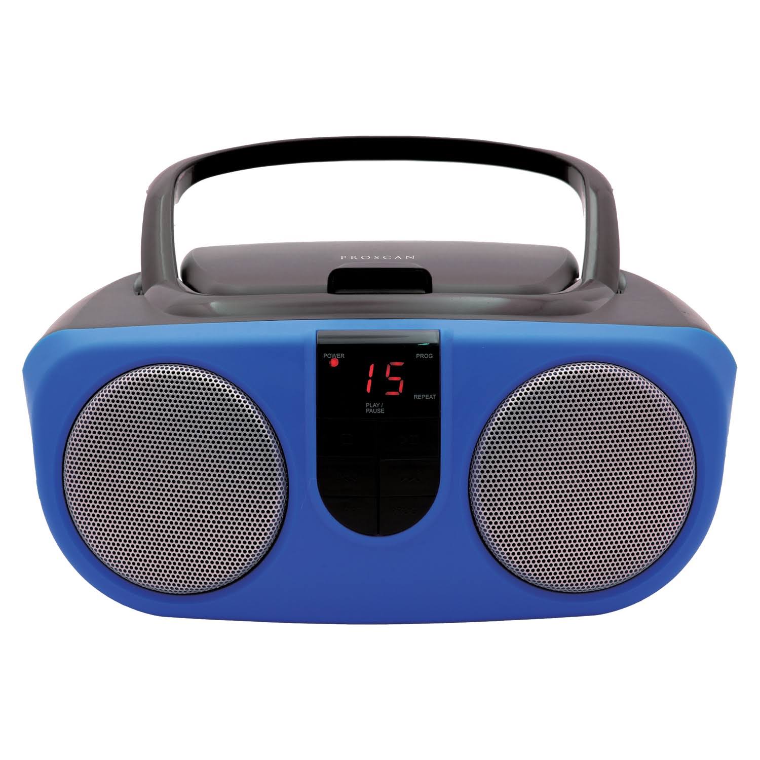Proscan Portable Cd Player/Boombox With Am/Fm Radio Blue