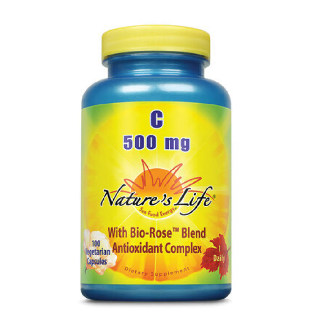 Nature's Life Vitamin C Antioxidant Complex Dietary Supplement - 500mg, 100ct