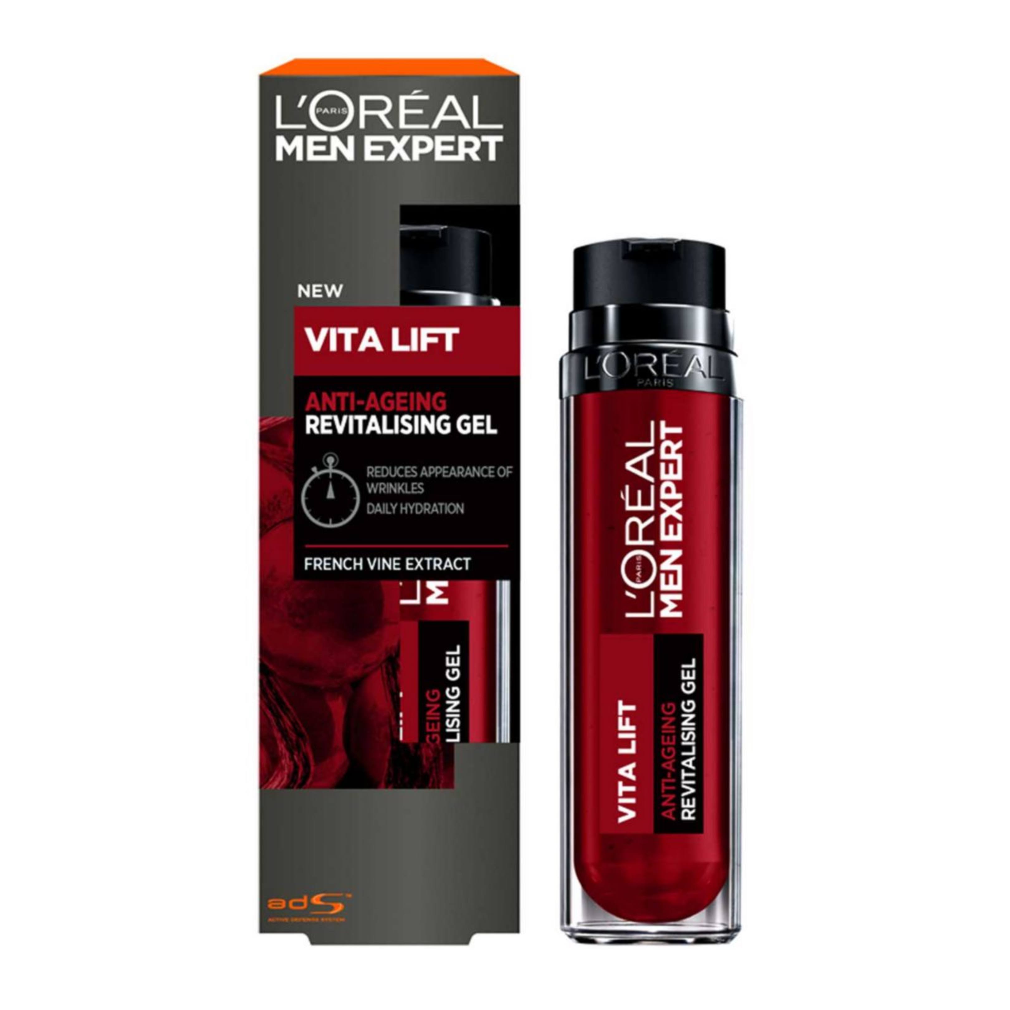 L'Oreal Men Expert Vita Lift Anti Wrinkle Gel Moisturiser 50ml