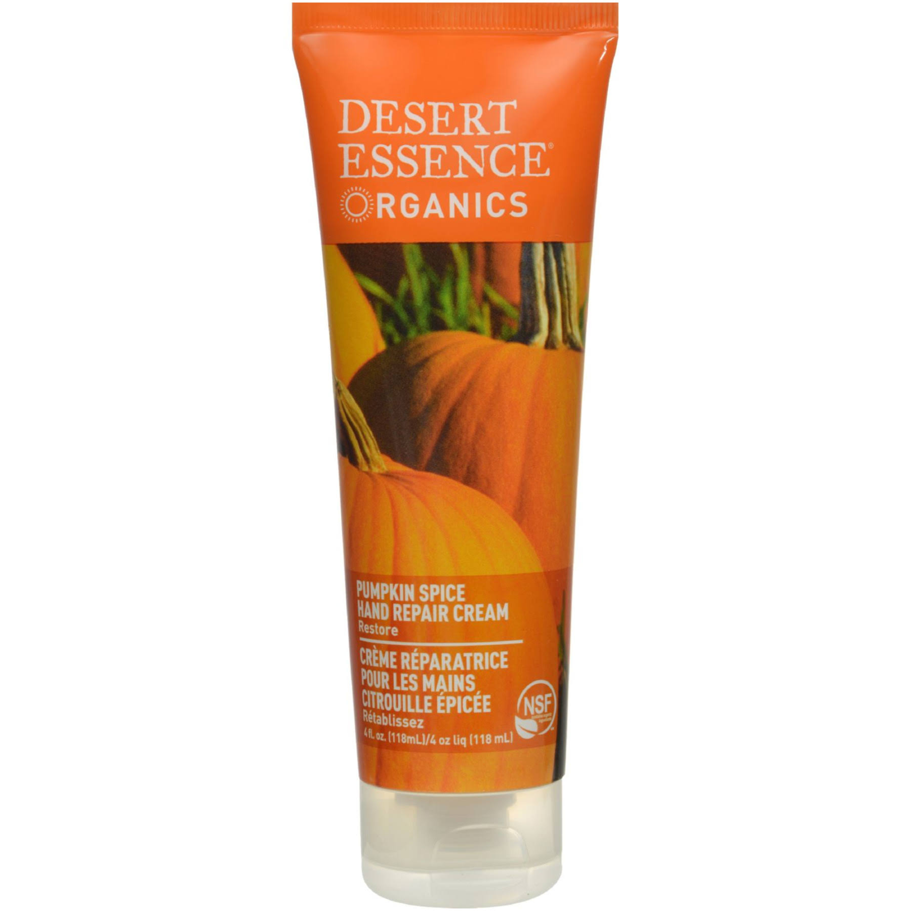 Desert Essence Organics Hand Repair Cream - Pumpkin Spice 4 FL Oz
