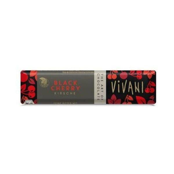 Vivani Vegan Chocolate Bar - Black Cherry, 35g