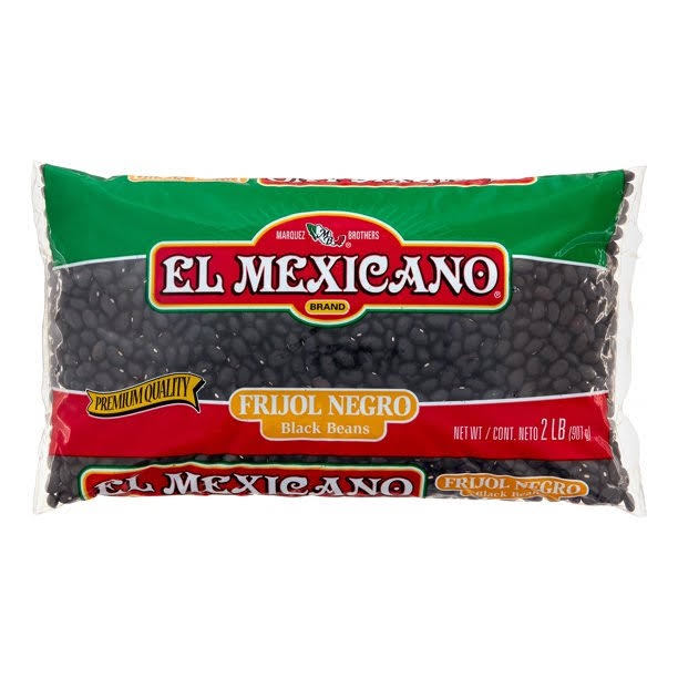El Mexicano Dry Black Beans - 32oz
