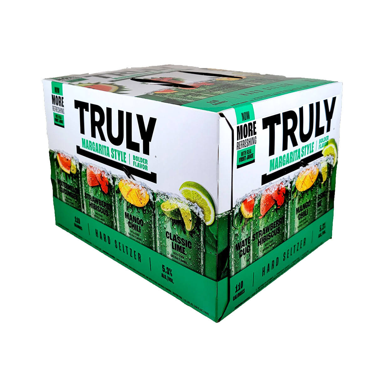 Truly Hard Seltzer, Margarita Style, Mix Pack - 12 pack, 12 fl oz cans