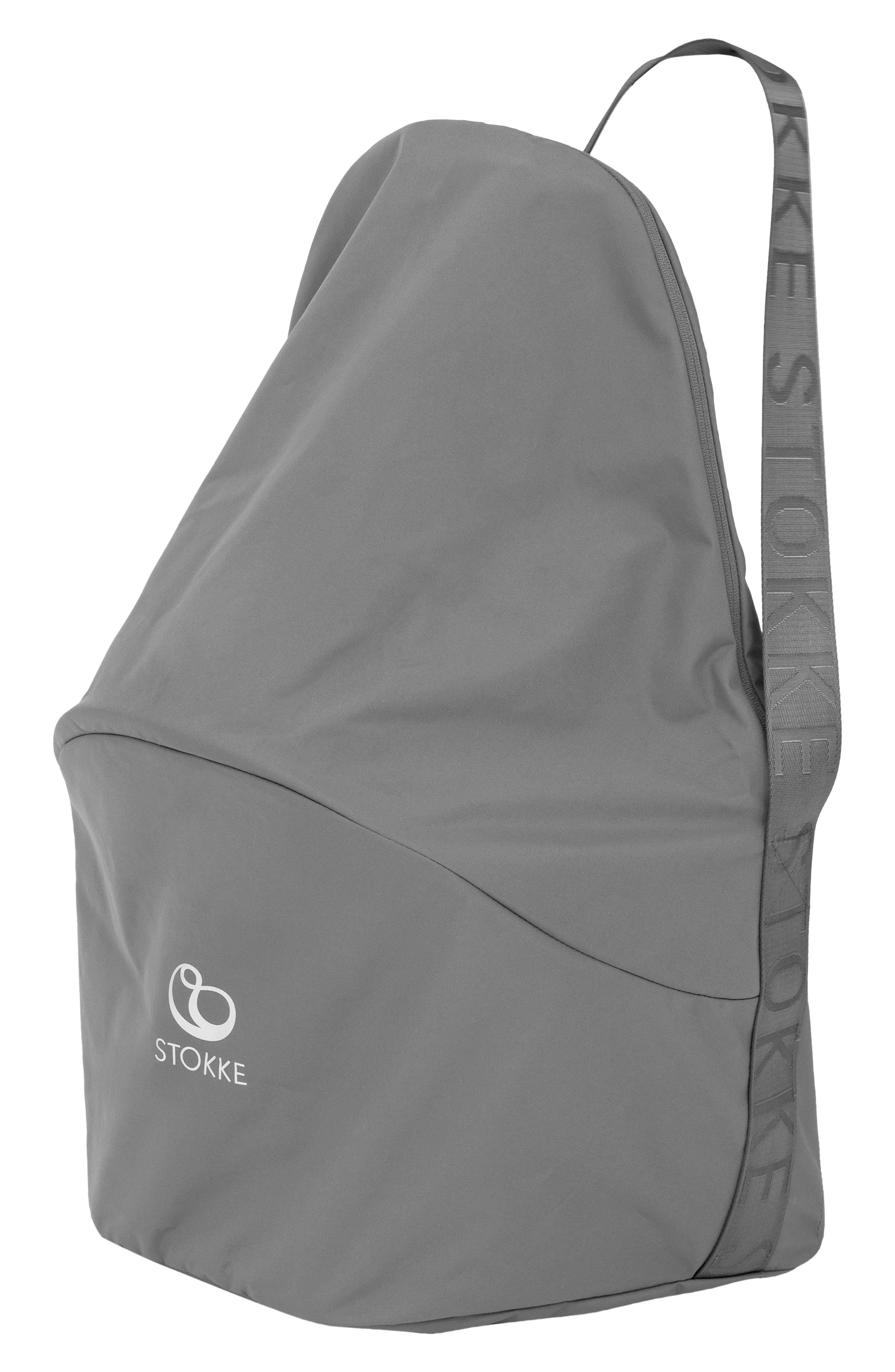 Stokke Clikk High Chair Travel Bag, Grey - Essential For Travel & Storage - Compatible with Stokke Clikk High Chair - 100% Polyester - Convenient, Spa