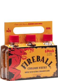 Fireball Cinnamon Whisky American Whiskey | 100ml | Canada