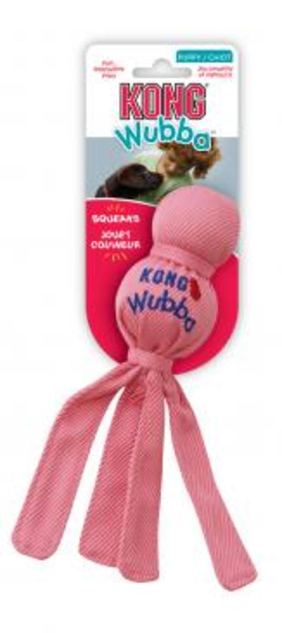 Kong Wubba Puppy Dog Toy - Assorted Colors