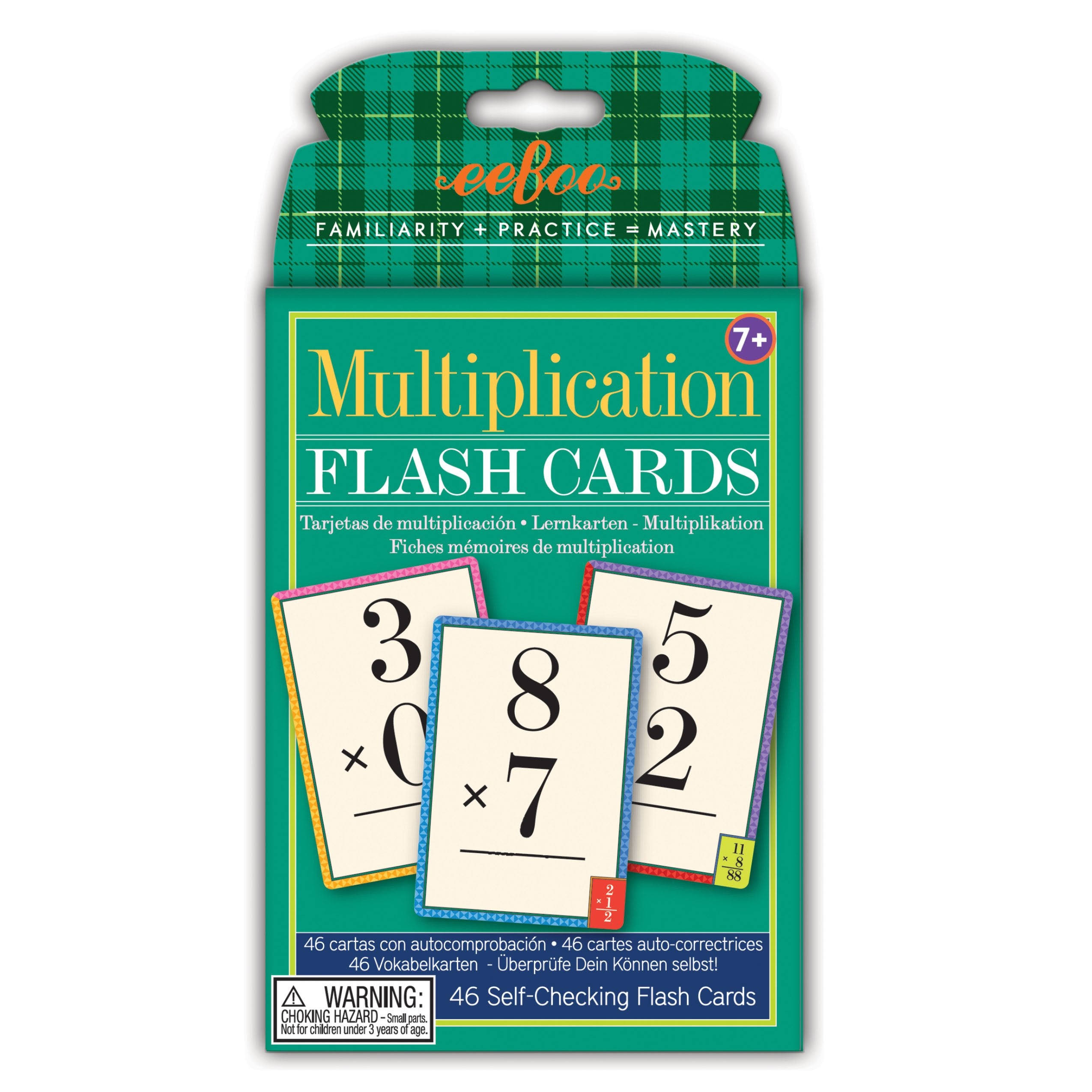 Eeboo Corporation Multiplication Flash Cards