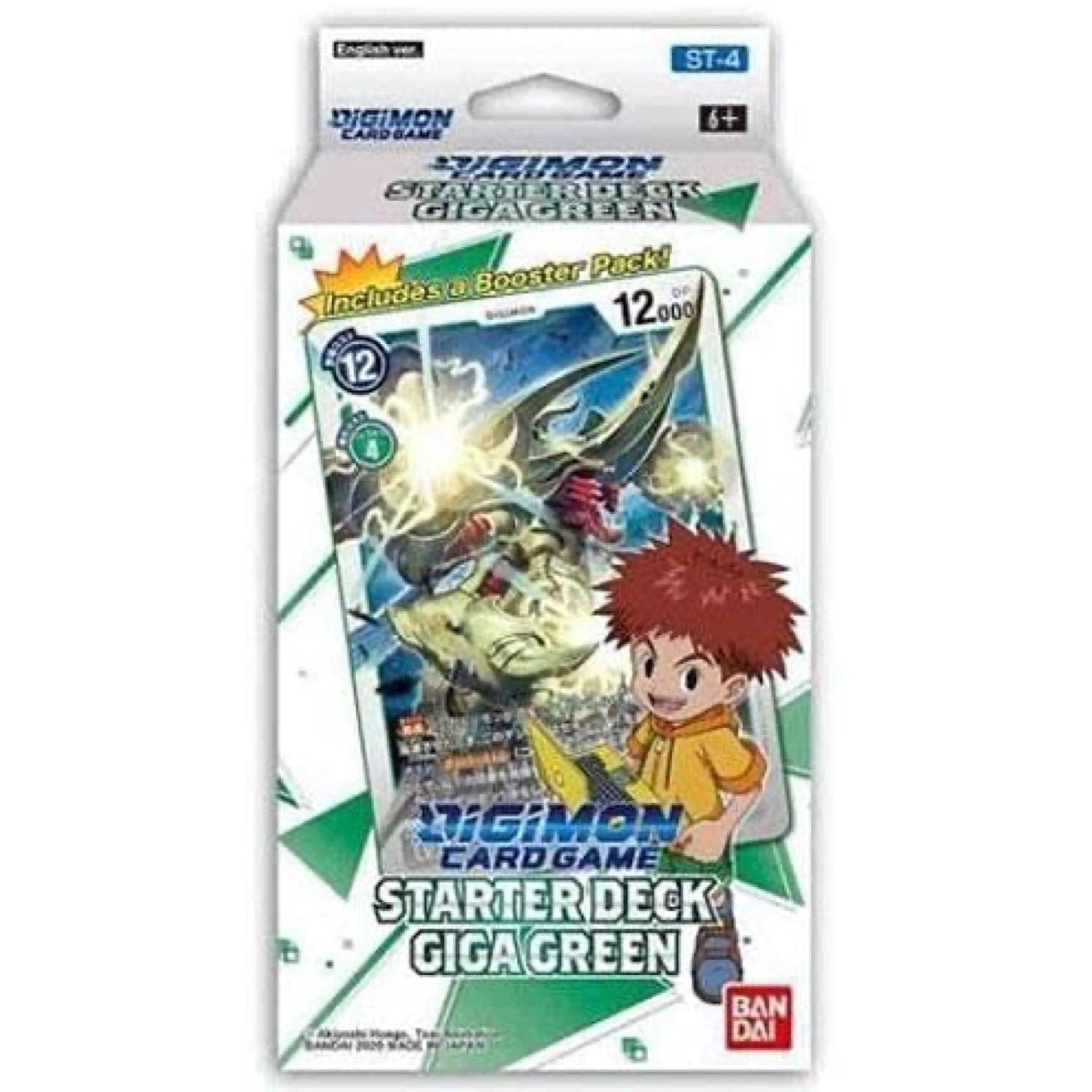Digimon Card Game Series 04 - Starter Deck 04 Giga Green