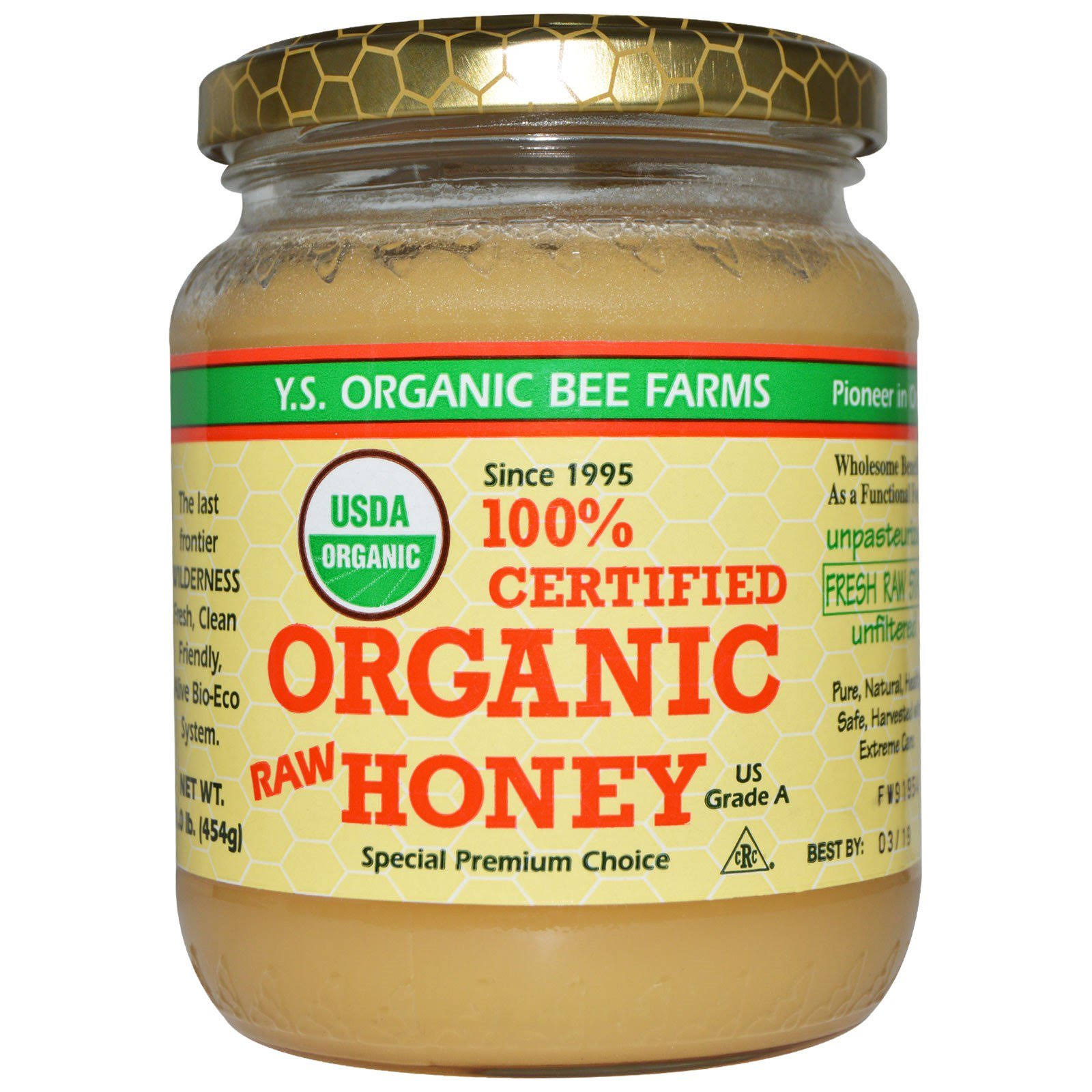 YS Organic Bee Farms Organic Honey