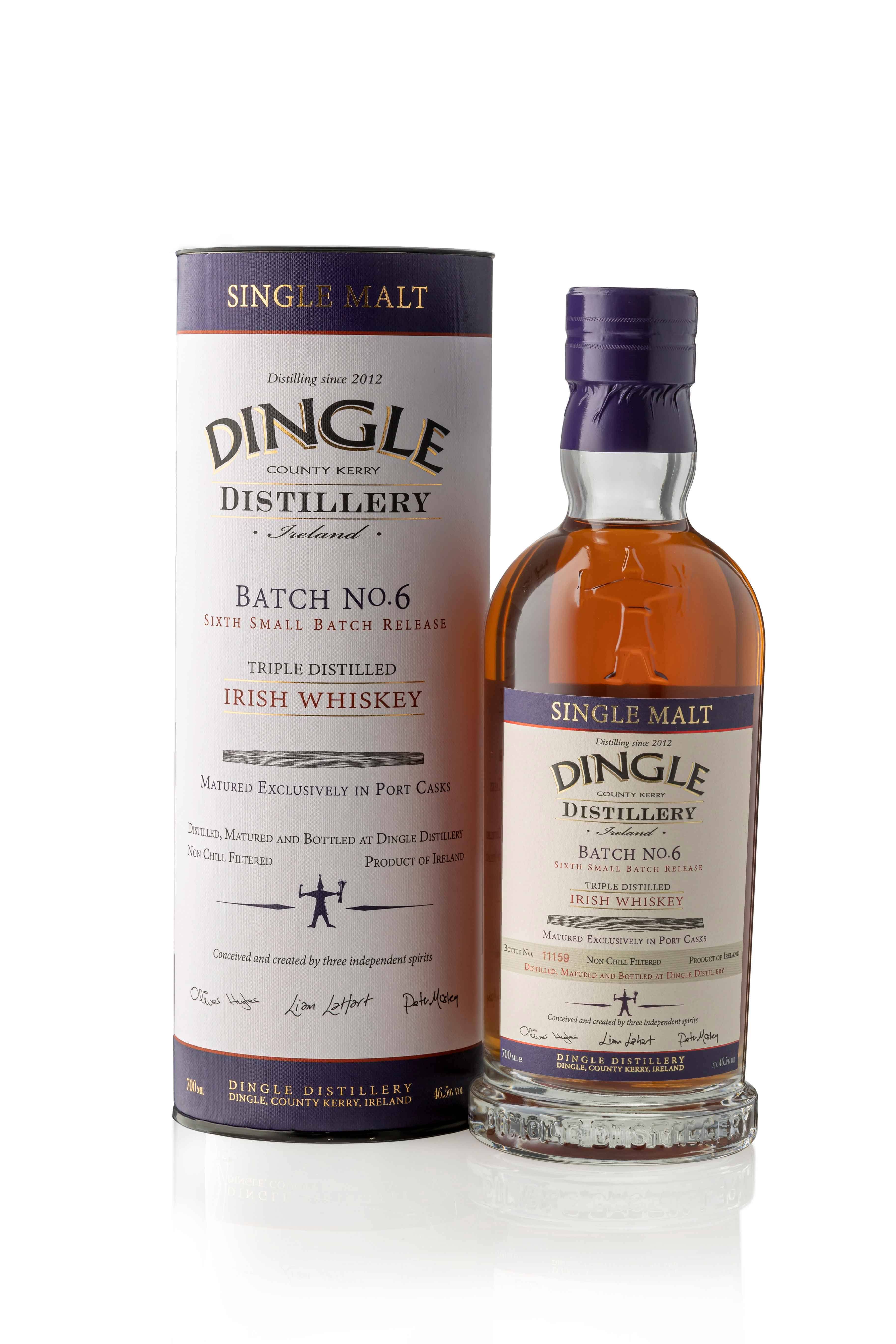 Dingle Distillery Single Malt Irish Whiskey Batch 6