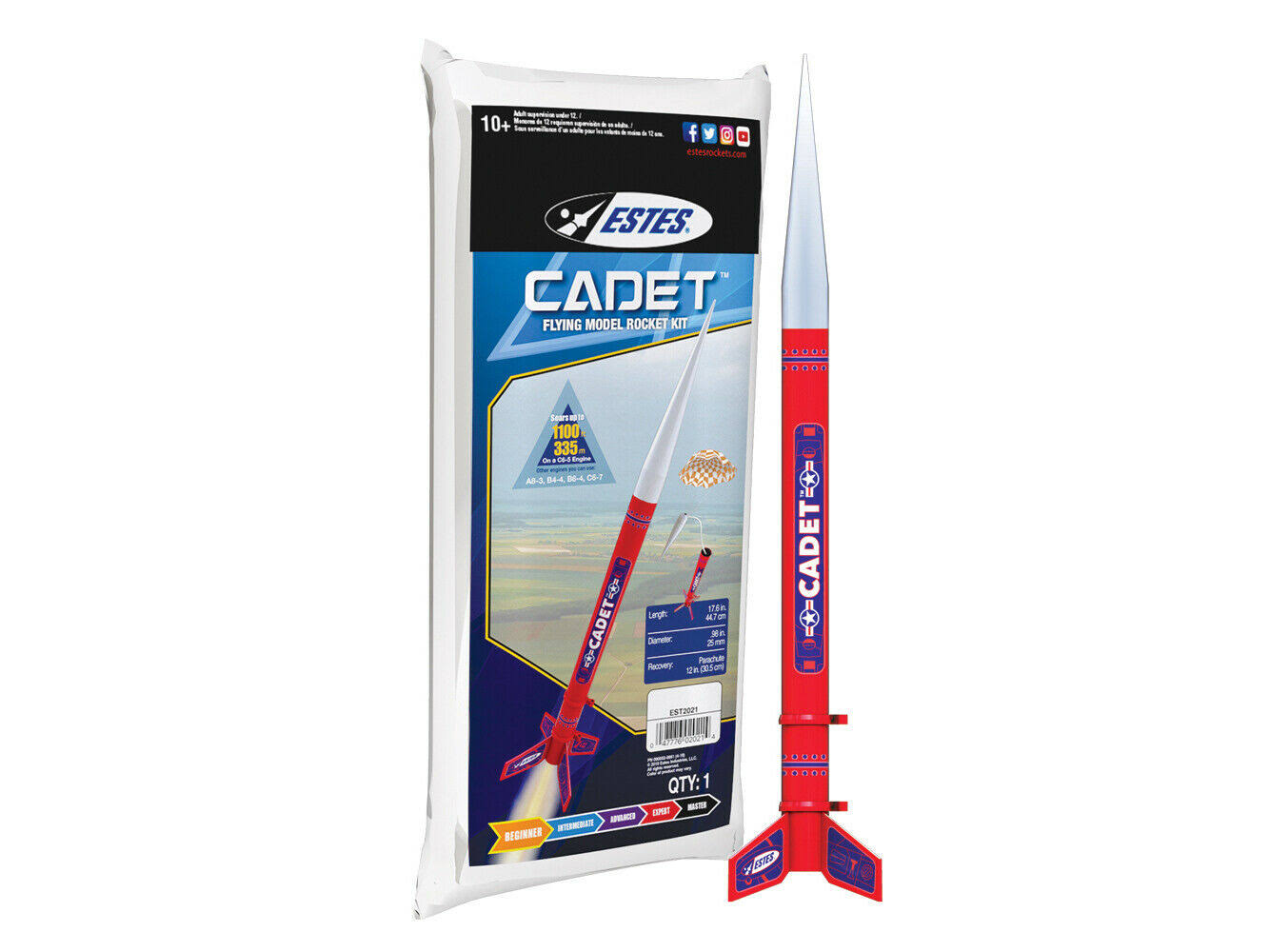 Estes Cadet Rocket D-ES2021