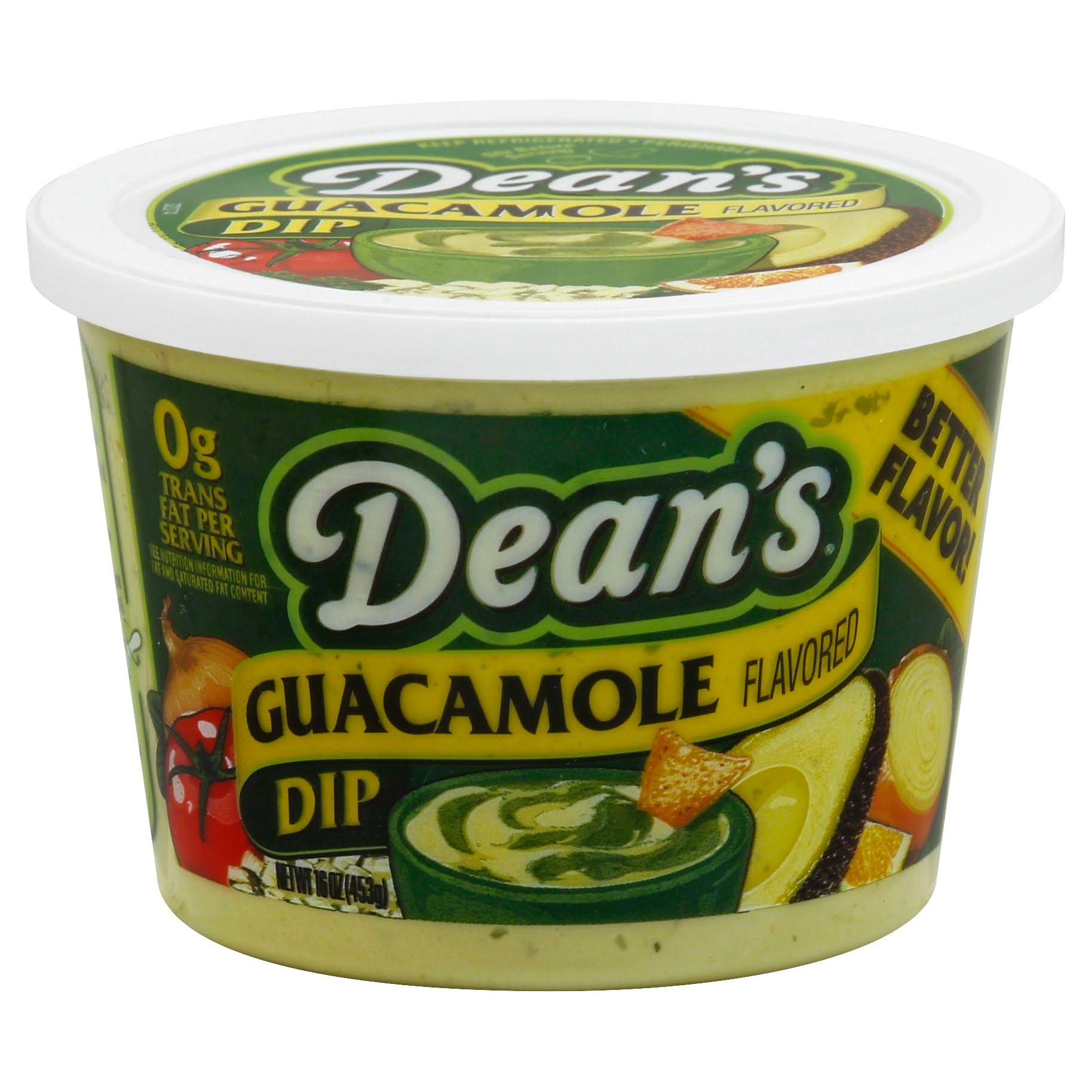 Dean's Dairy Dip - Guacamole Flavored, 16oz
