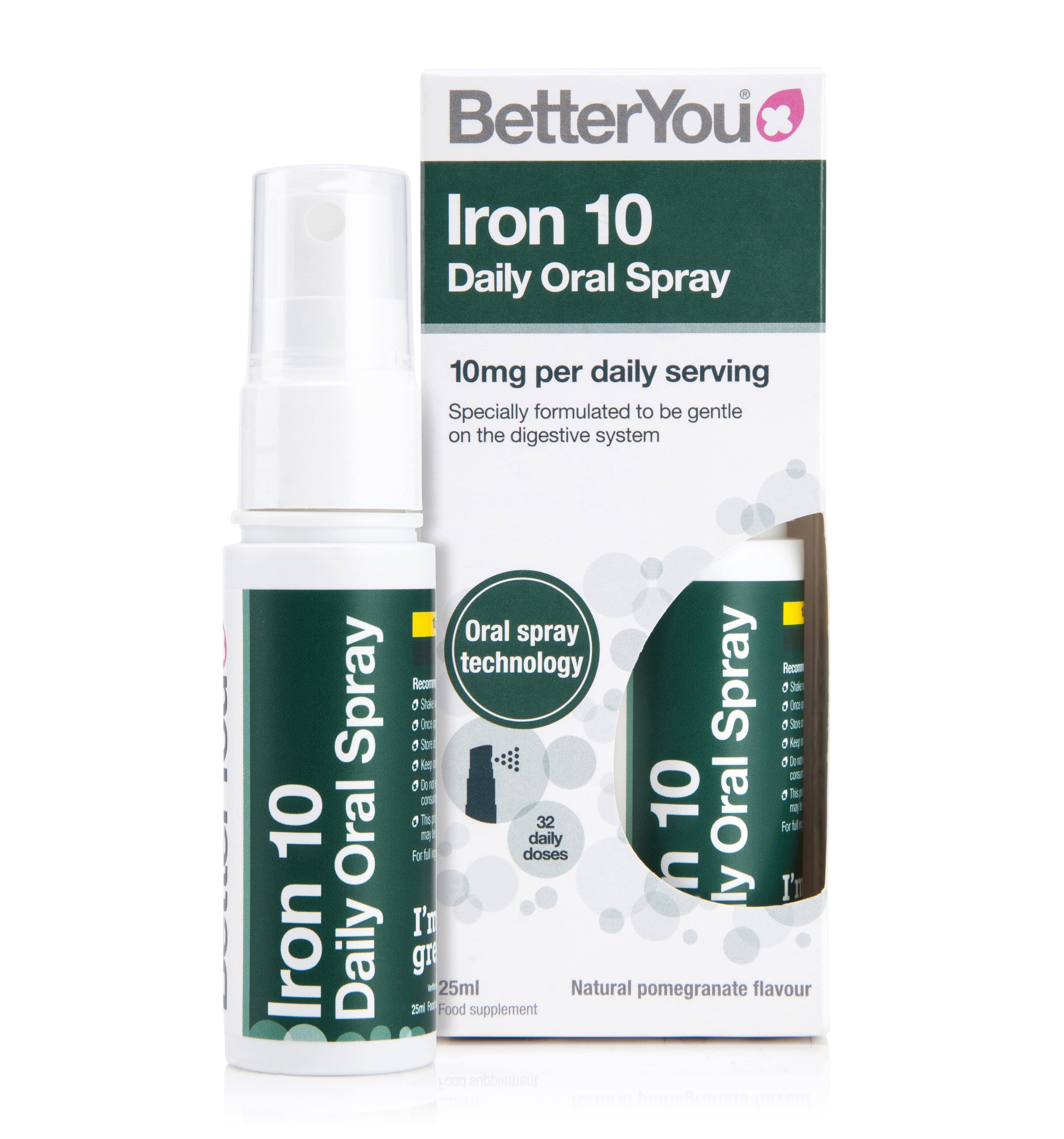 BetterYou Iron 10 Oral Spray (25ml)