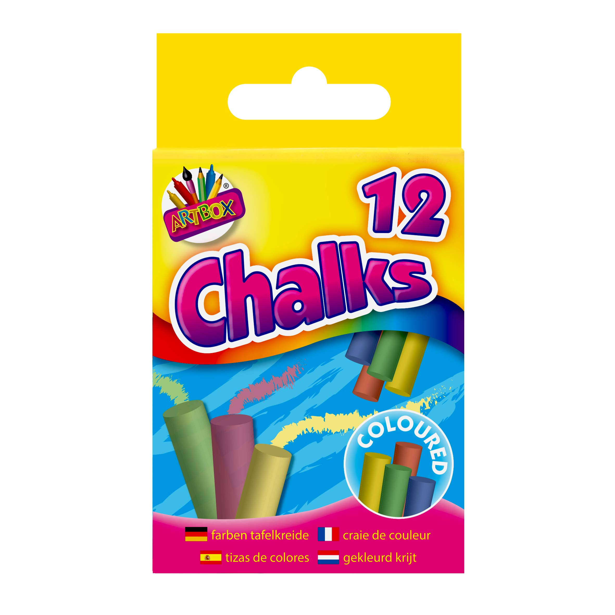 Artbox Coloured Chalks | 12 Pack