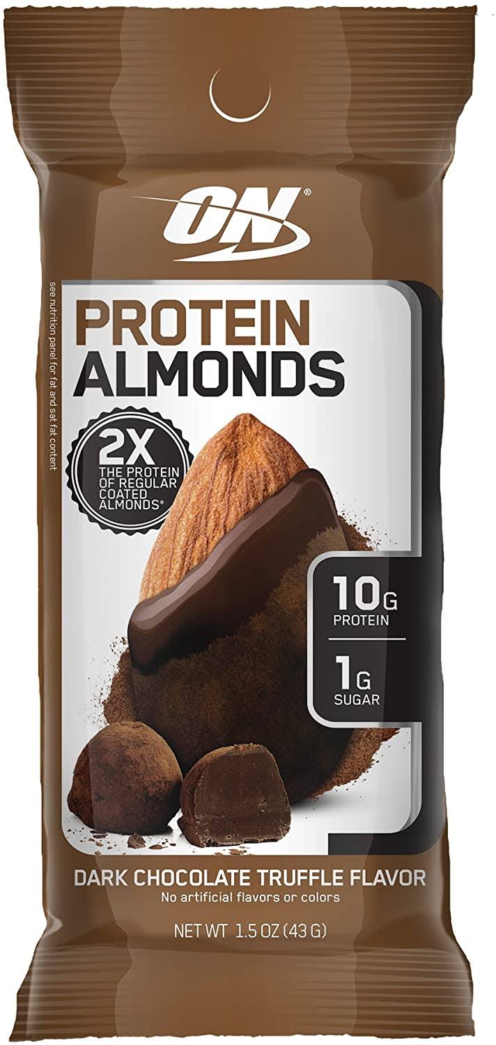 Optimum Nutrition Protein Almonds Dark Chocolate Truffle 12 Packets