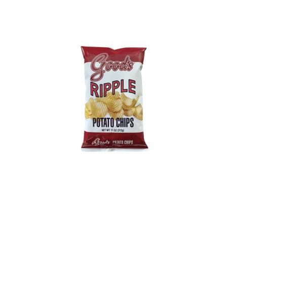 Good's Ripple Potato Chips 8/11oz, 526025, Price/Case