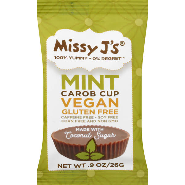 5 Pack of Missy JS Carob Cup Mint - 0.75 oz