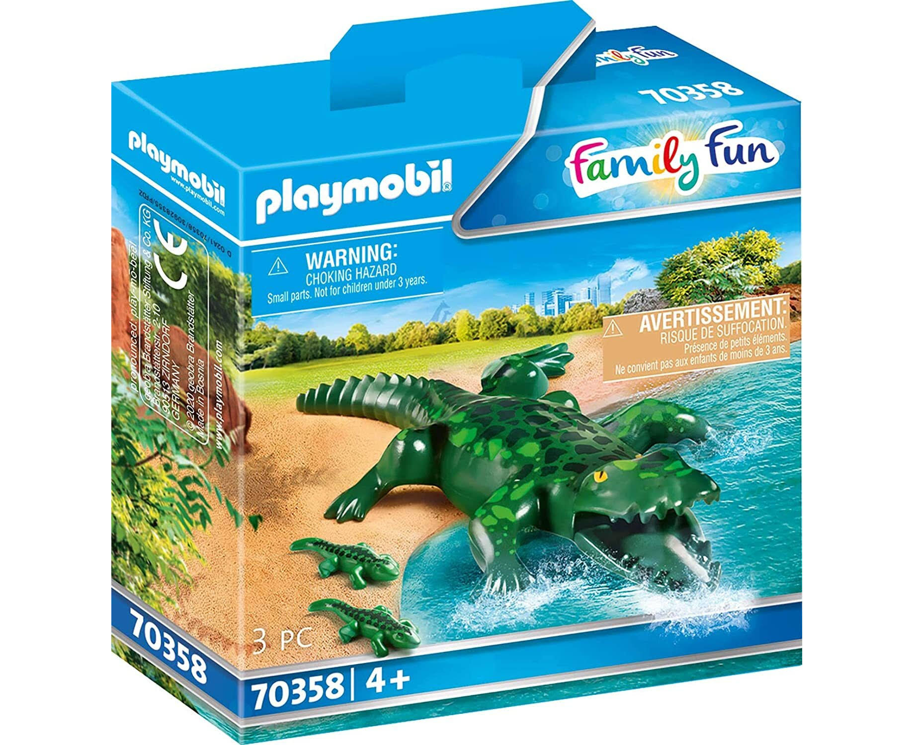Playmobil 70358 Alligator with Babies