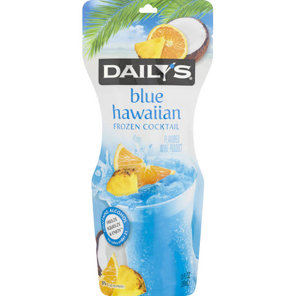 Daily's Frozen Cocktail, Blue Hawaiian - 10 fl oz