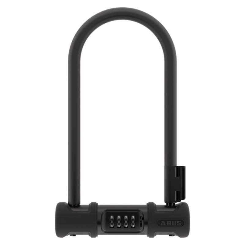 ABUS Ultra 410 U-Lock - 4.3x9, Combination, Black, Includes Bracket