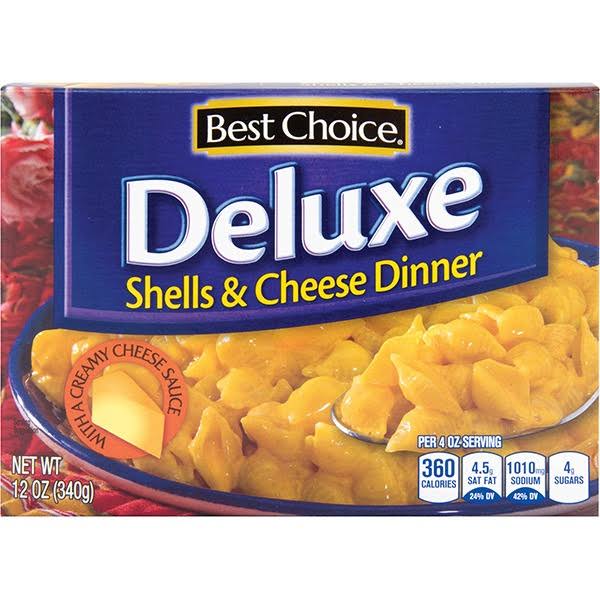 Best Choice Deluxe Shells & Cheese Dinner - 12 oz