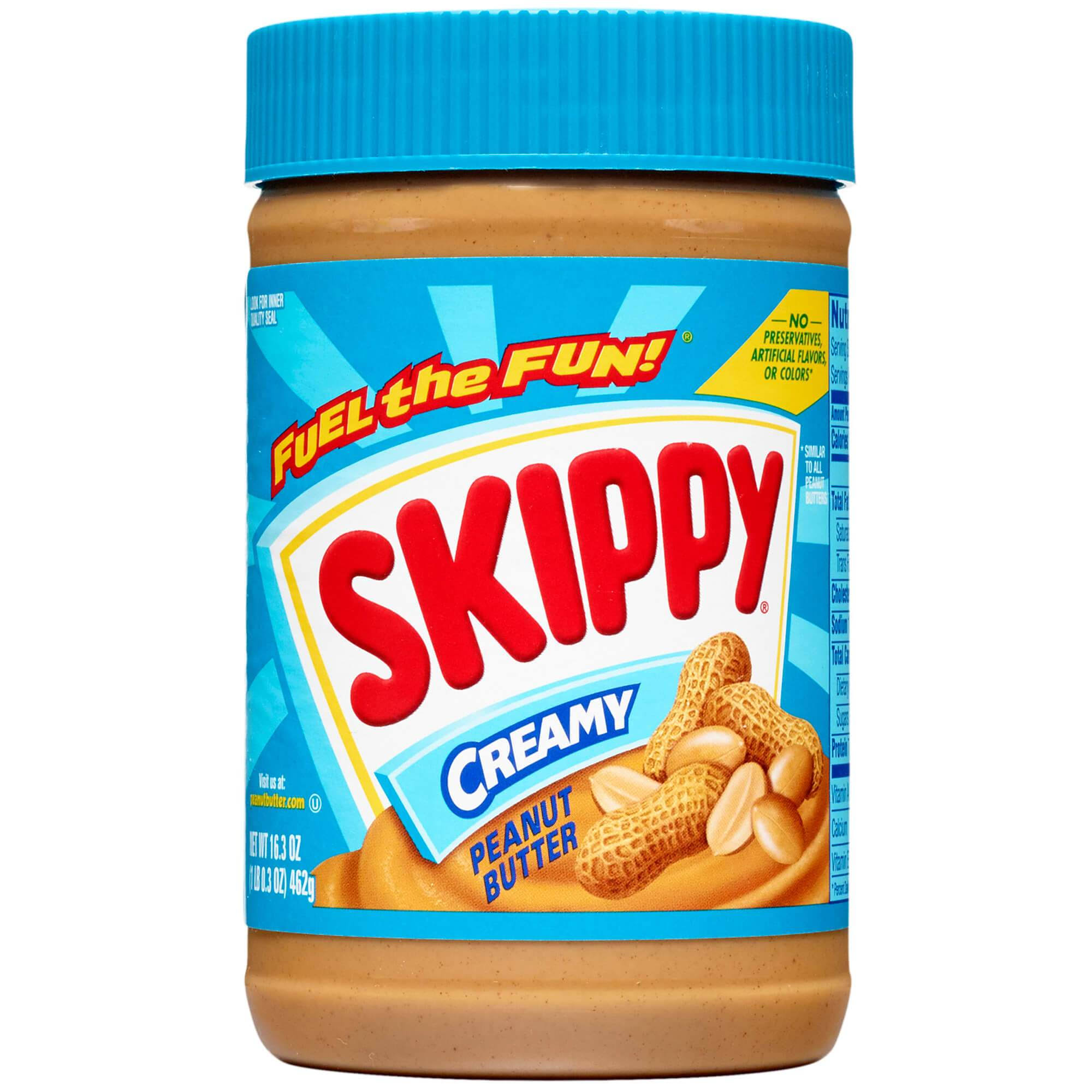 Skippy Creamy Peanut Butter - 462g