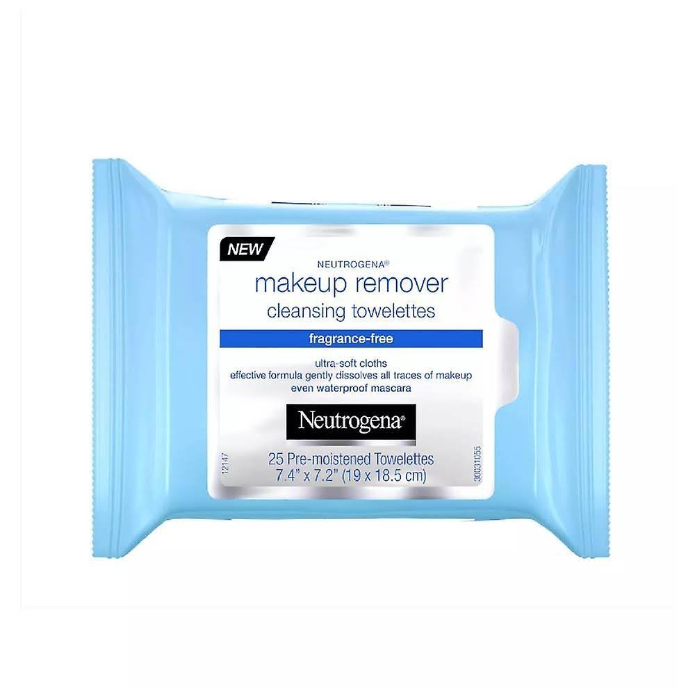 Neutrogena Make Up Remover Cleansing Towelettes - Fragrance Free, 25ct