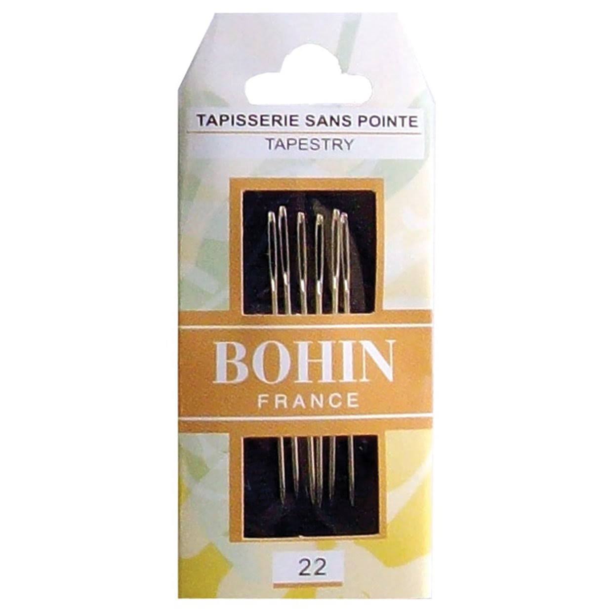 Bohin Tapestry Needles Without Point - No. 22
