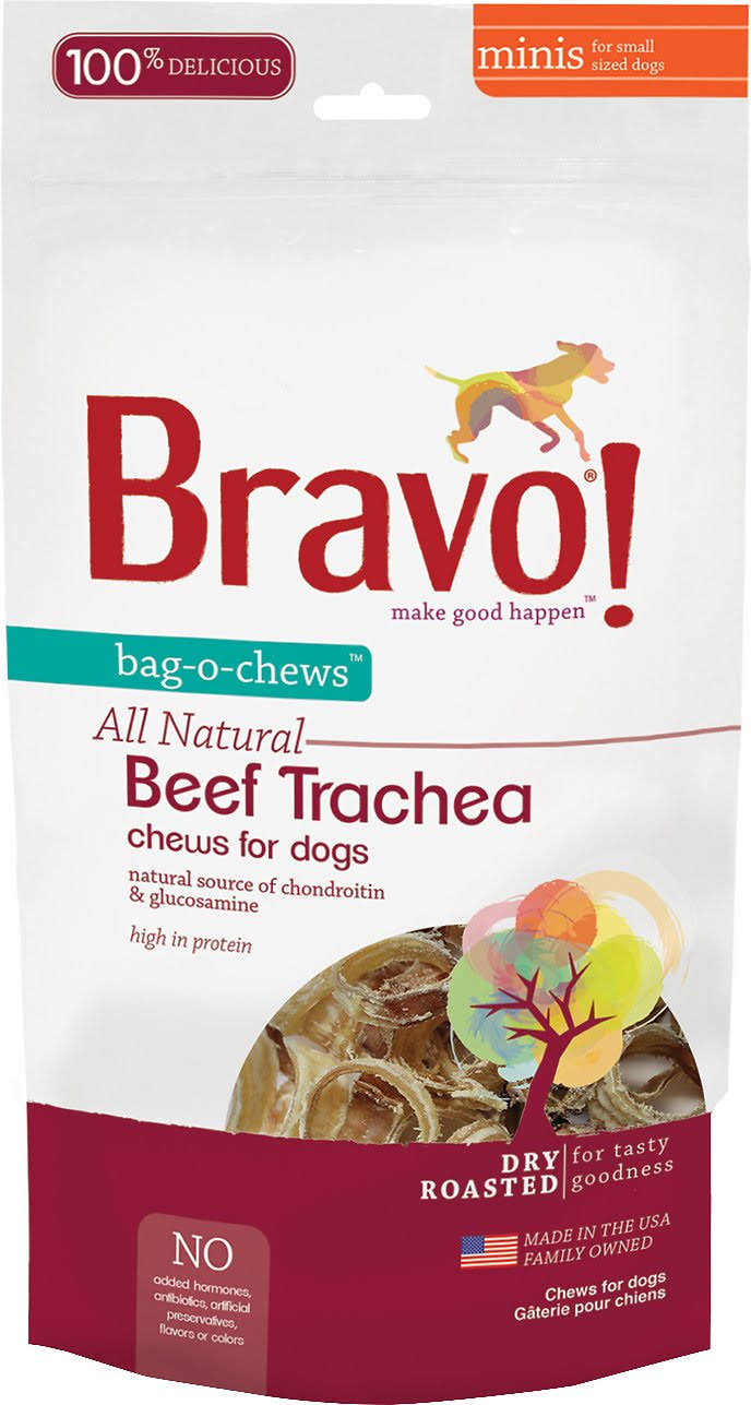 Bravo! Bag-O-Chews - Beef Trachea