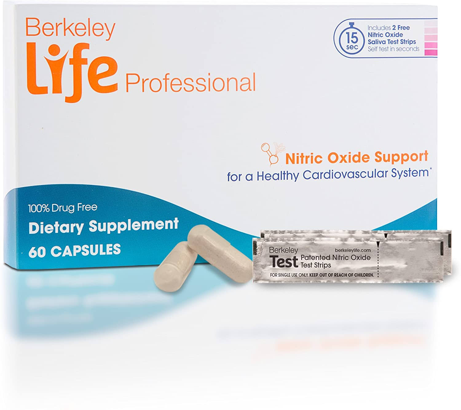 Berkeley Life - Nitric Oxide Support - 60 Capsules