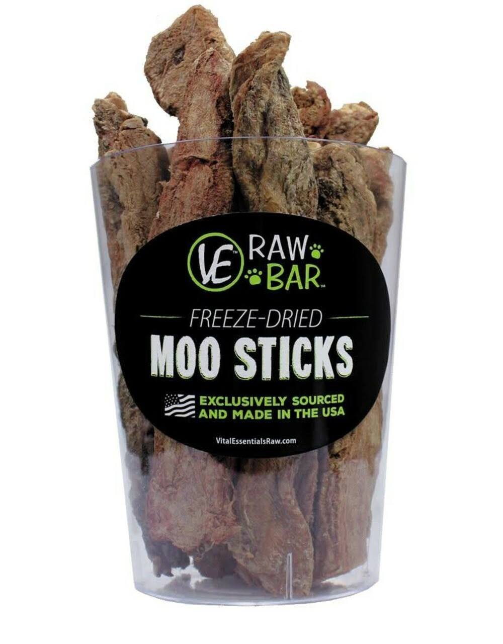 Vital Essentials Freeze Dried Raw Bar Moo Sticks