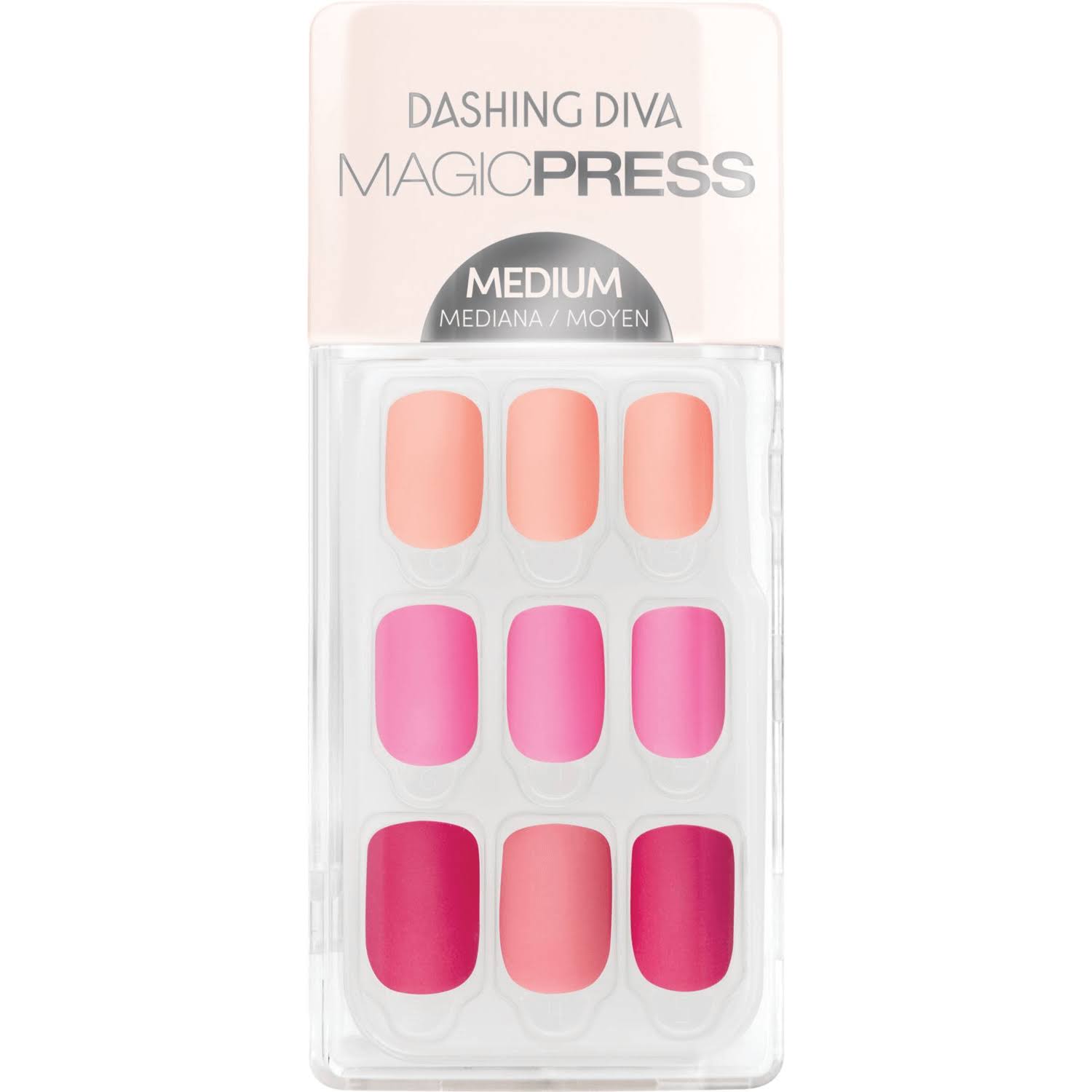 Dashing Diva Magic Press Color Nail Mani Bundle | Color: Orange/Pink | Size: Os | Phoenix0821's Closet