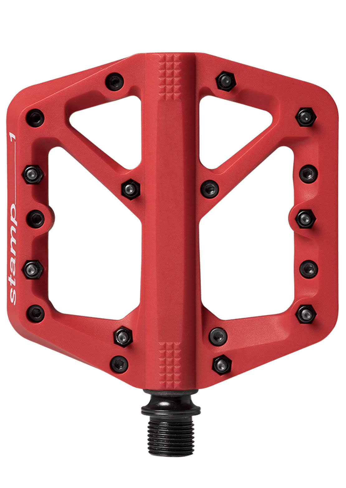 Crank Brothers Stamp Pedal - Red, Small