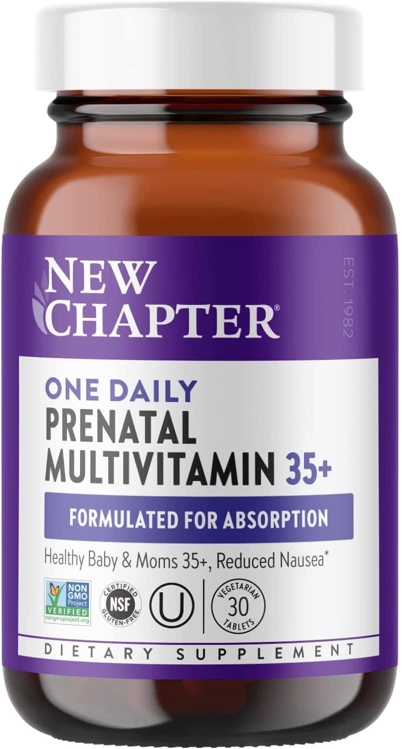 New Chapter One Daily Prenatal Multivitamin 35+ 30 ct