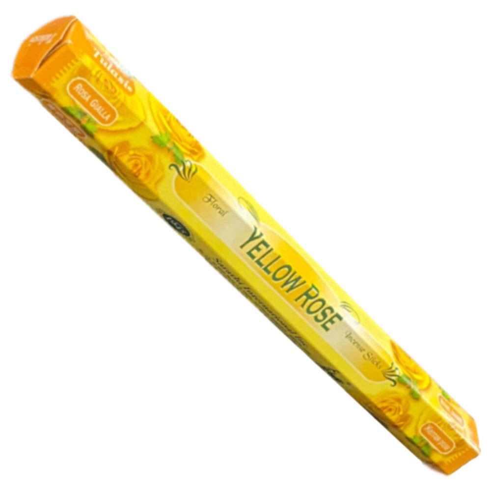 Tulasi - Hex - Yellow Rose Incense Sticks