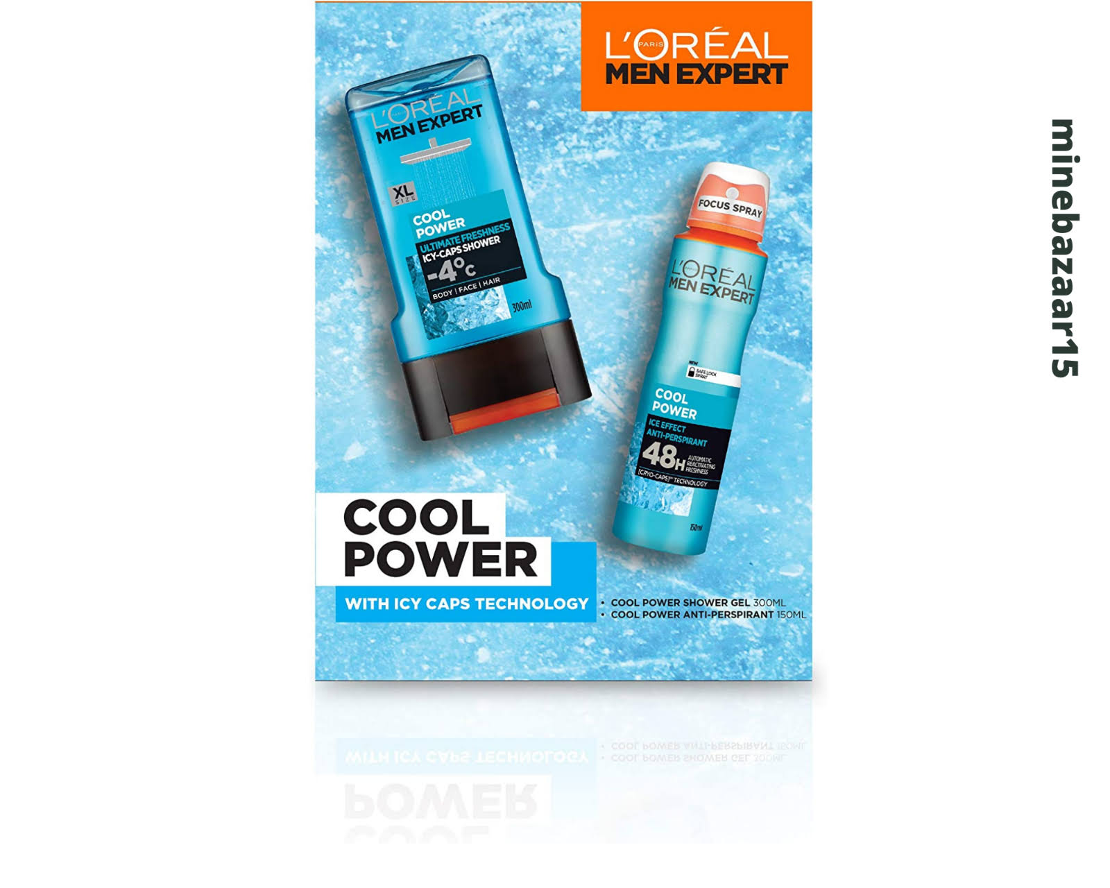 L'Oreal Men Expert Cool Power 2 Piece Gift Set For Him (Worth £10.00)