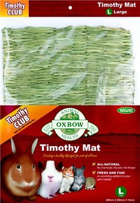 Oxbow Animal Health Grassy Grass Woven Timothy Hay Mat for Pets - Large