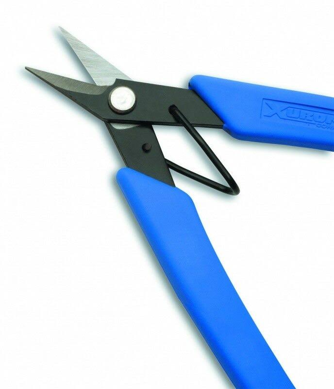 Xuron Kevlar Fiber Micro Shear Cutter - Blue