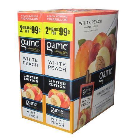 Game Cent White Peach - 30 Count - Fruit Fair - Delivered by Mercato