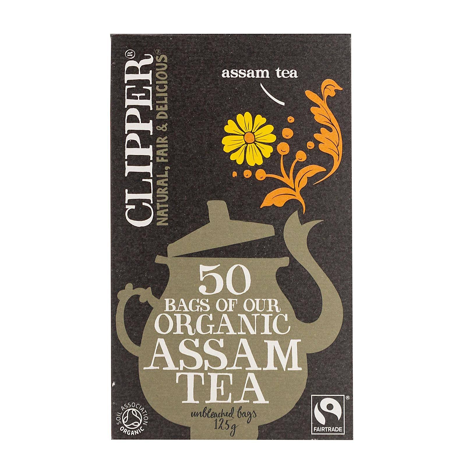 Clipper Organic Assam Tea - 50 Tea Bags