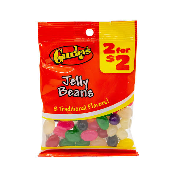 2 for 8 Traditional Flavor Jelly Beans Candy, 4.25 Each -- 12 per Case