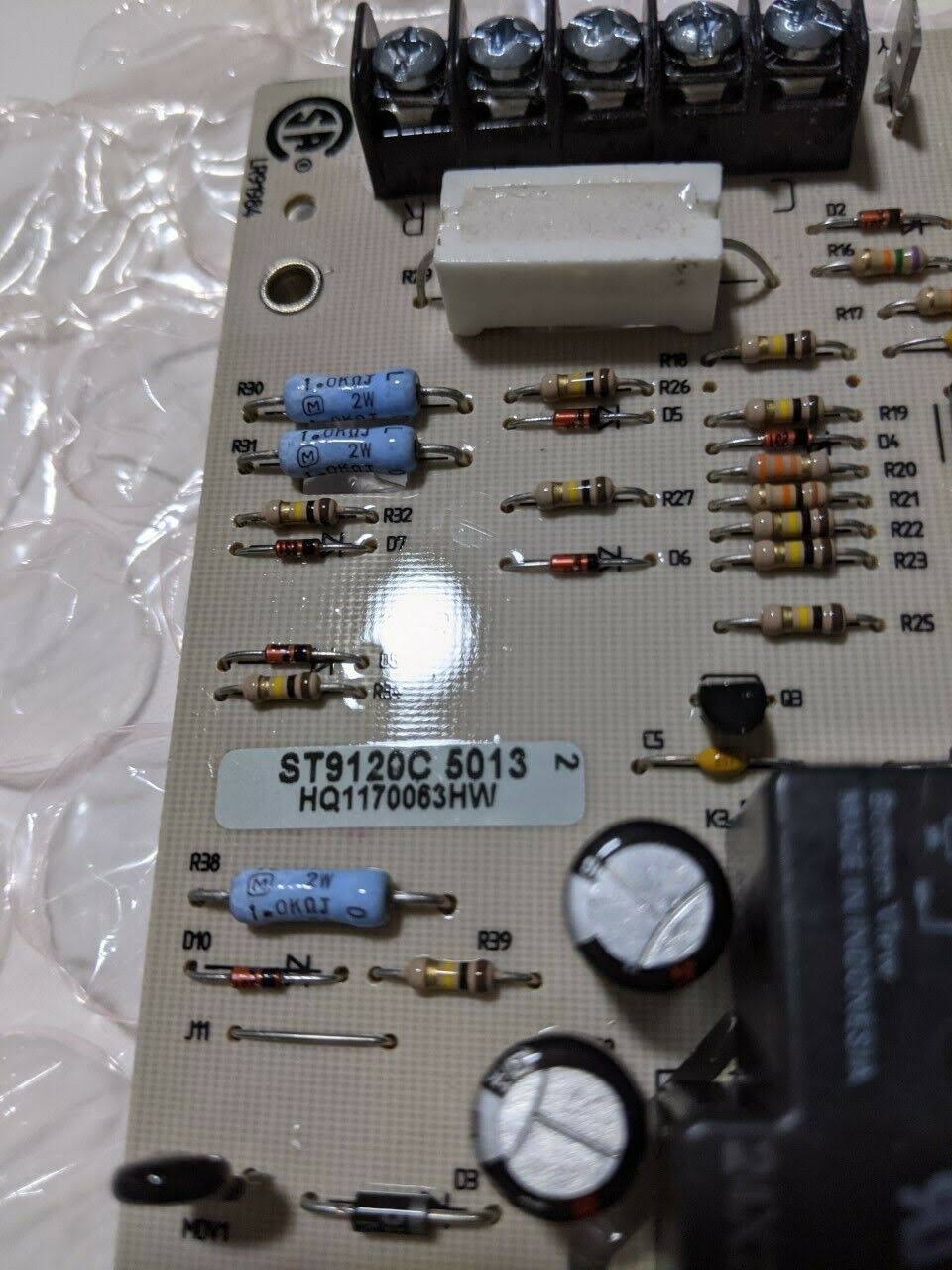 Honeywell ST9120C5013 / 1170063 Control Fan Timer Board Assembly. New!!