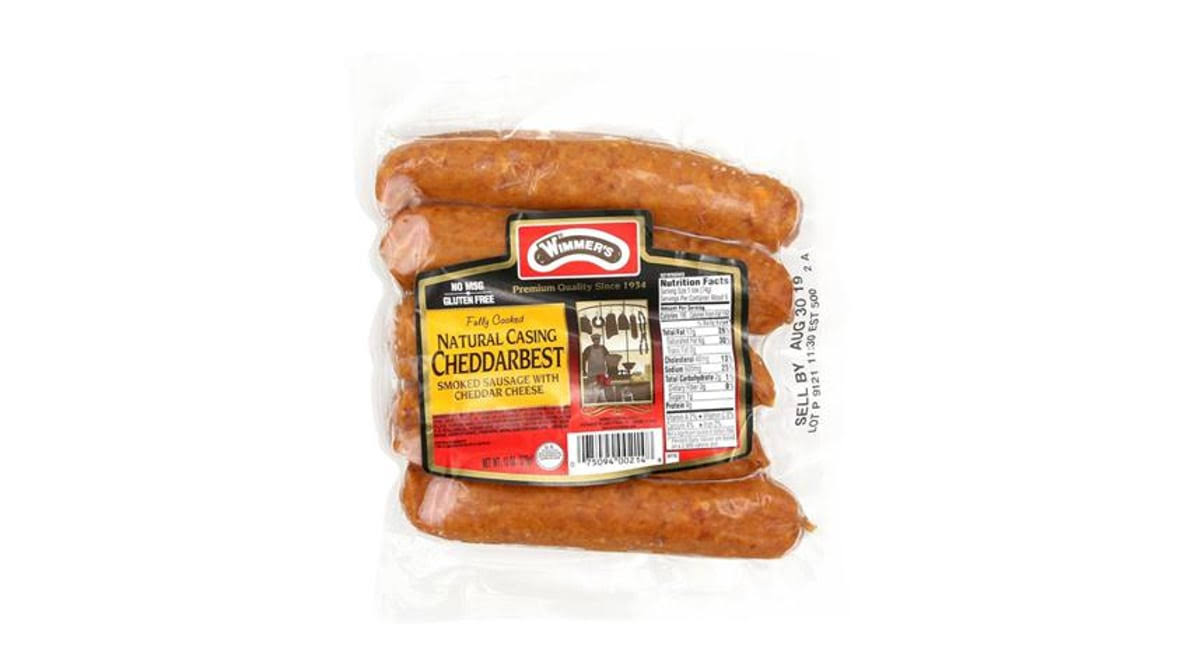 Wimmer Cheddarbest Sausage - 13 oz