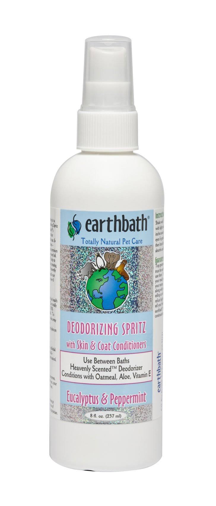 Earthbath Deodorizing Spritz - Eucalyptus & Peppermint, 8oz