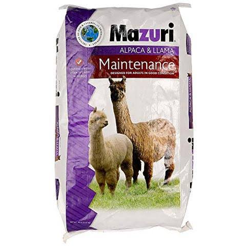 Mazuri Alpaca & Llama Maintenance Diet 50 lb.