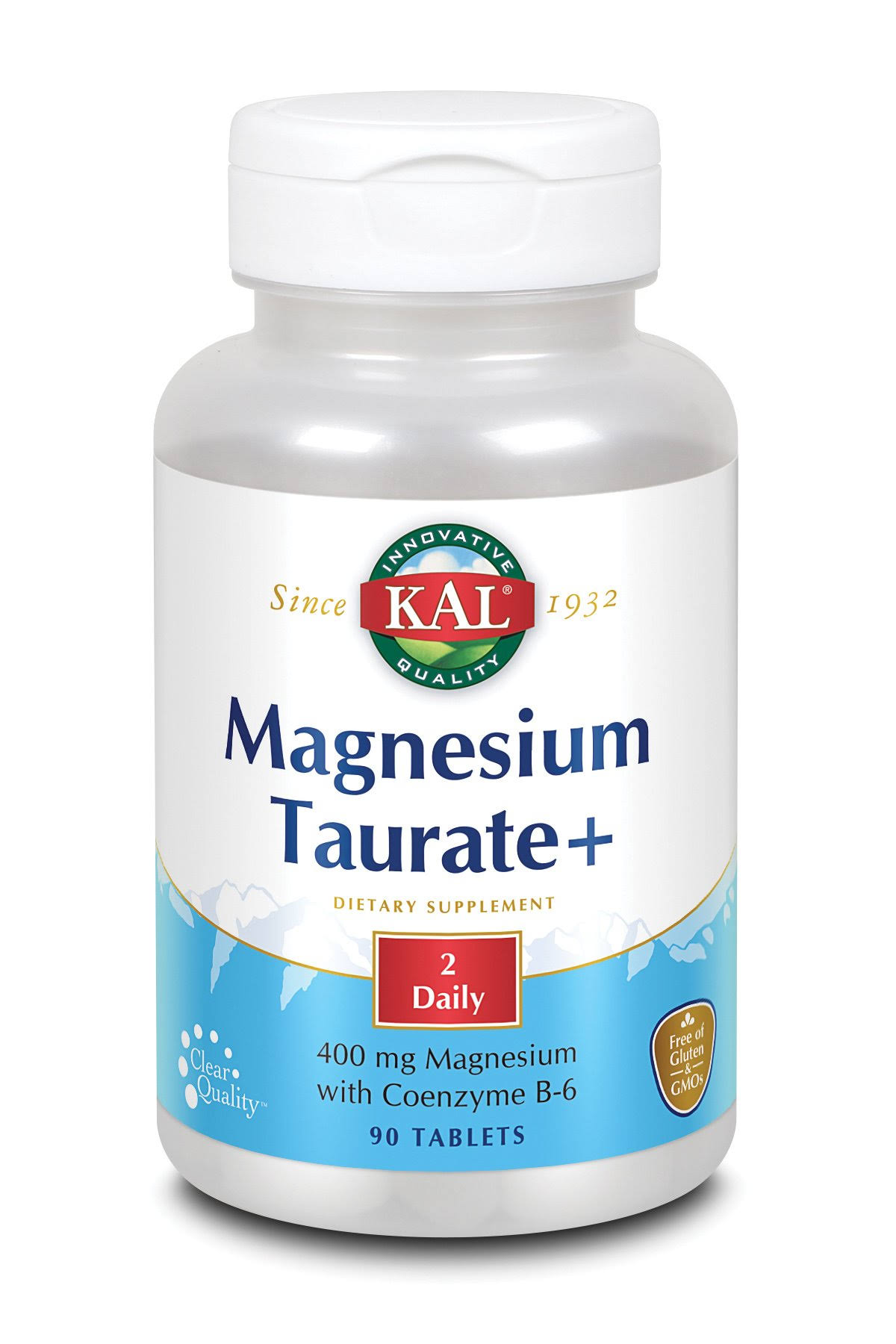 KAL Magnesium Taurate+ - 400mg, 90 Tablets