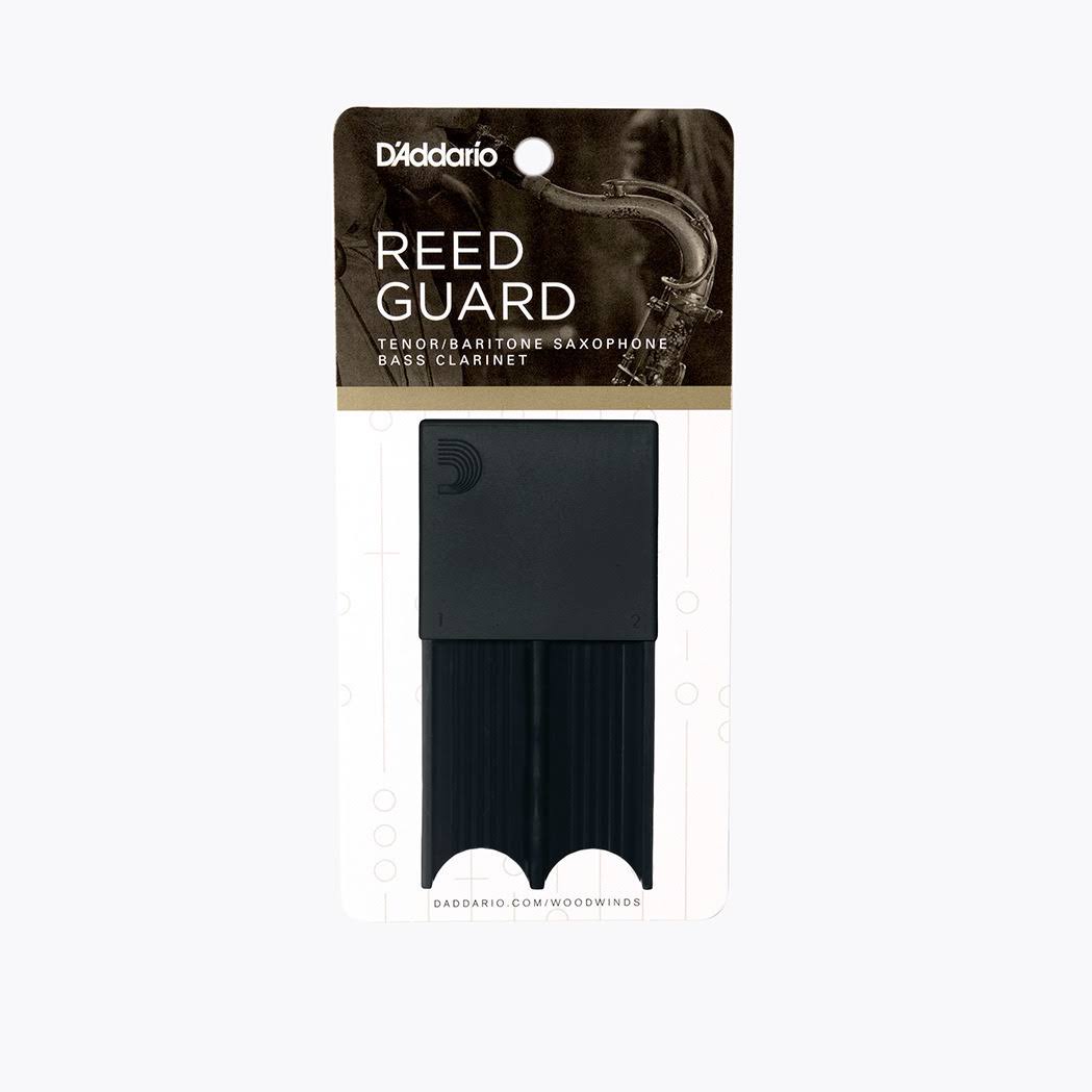 D'addario Woodwinds Reed Guard For Bb Clarinet And Alto Saxophone - Black