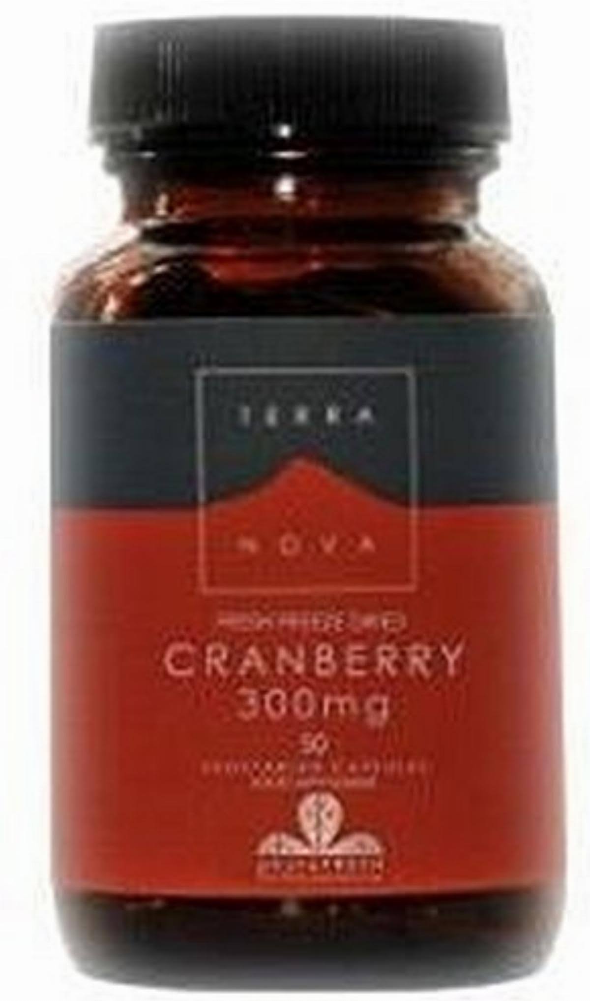 Terranova Cranberry Extract - 300mg, 50 Capsules